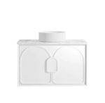 Laguna Mark II 900mm Matte White Wall Hung Vanity - Image 5