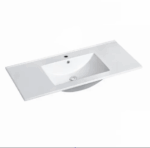 Laguna Mark II 900mm Matte White Wall Hung Vanity - Image 8