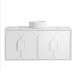 Laguna Mark II 1200mm Matte White Wall Hung Vanity - Image 8