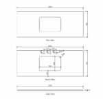 Laguna Mark II 1200mm Matte White Wall Hung Vanity - Image 17