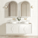 Laguna Mark II 1500mm Matte White Wall Hung Vanity