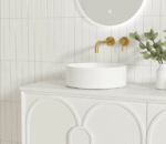 Laguna Mark II 1500mm Matte White Wall Hung Vanity - Image 5