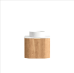 Bondi 600mm Woodland Oak Fluted Curve Vanity - Image 5