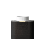 Bondi 600mm Black Oak Wall Hung Curve Vanity - Image 3