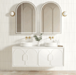 Laguna Mark II 1800mm Matte White Wall Hung Vanity