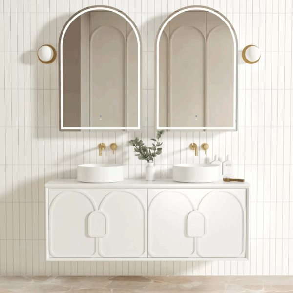 Laguna Mark II 1800mm Matte White Wall Hung Vanity