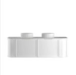 Hampshire 1500mm Satin White Wall Hung Curve Vanity - Image 5