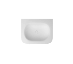 Havana 600 Sable Walnut Fluted Wall Hung Fluted Curve Vanity - Image 12