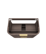 Havana 900mm Sable Walnut Fluted Wall Hung Fluted Curve Vanity - Image 7