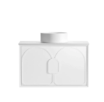 Laguna Mark II 900mm Matte White Wall Hung Vanity - Image 9