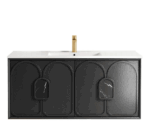 Laguna Mark II 1200mm Black Oak Wall Hung Vanity - Image 11