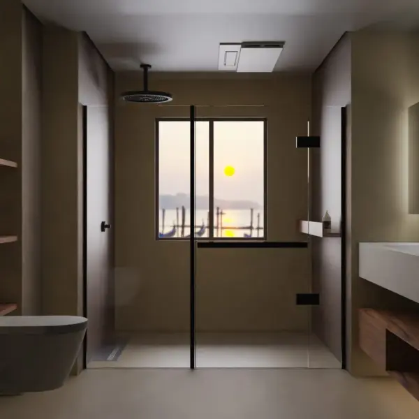 Soma Bathroom Ventilation Fan & Heater 600