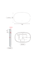 VALMONT HORIZONTAL 1100MM LED MIRROR - Image 9