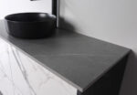 Dove Matt Black 360x360x120mm - Image 3