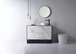 Dove Gloss White with Black Edge360x360x120mm - Image 4