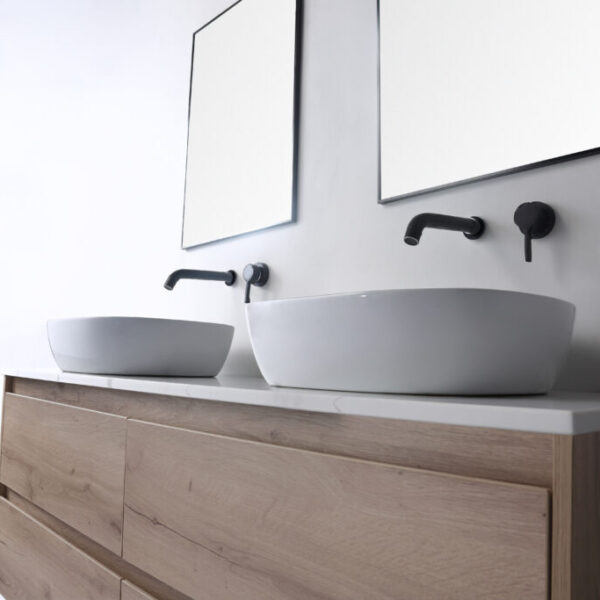 Bennett Gloss White 465x375x120mm