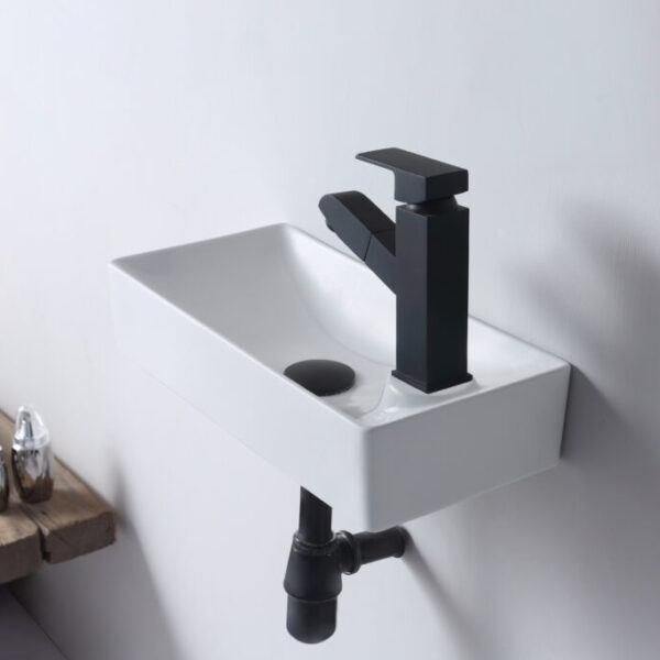 Tyrrell Gloss White 445x200x95mm