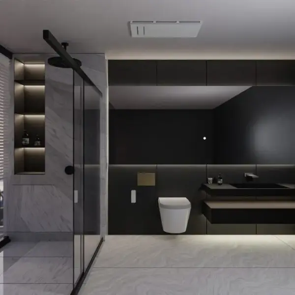 Remo Bathroom Ventilation Fan & Heater 600 Plus