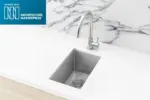 Lavello Bar Sink - Single Bowl 382 x 272 - PVD Brushed - Image 8