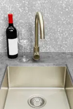 Lavello Kitchen Sink - Single Bowl 450 x 450 - PVD - Image 8