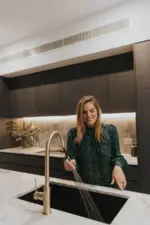 Round Piccola Pull Out Kitchen Mixer Tap - Image 40