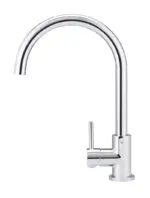 Round Gooseneck Kitchen Mixer Tap - Image 4