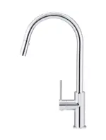 Round Piccola Pull Out Kitchen Mixer Tap - Image 3