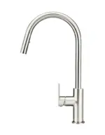 Round Paddle Piccola Pull Out Kitchen Mixer Tap - Image 16