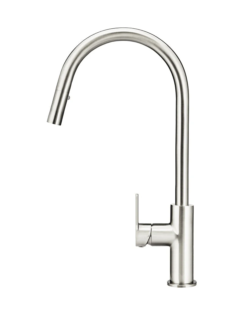 Round Paddle Piccola Pull Out Kitchen Mixer Tap - Image 16