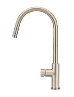 Round Pinless Piccola Pull Out Kitchen Mixer Tap - Image 26