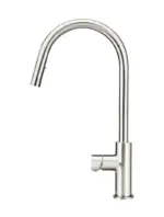 Round Pinless Piccola Pull Out Kitchen Mixer Tap - Image 16