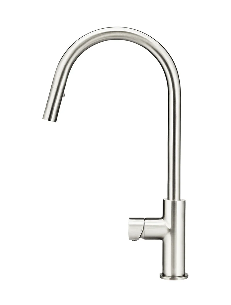 Round Pinless Piccola Pull Out Kitchen Mixer Tap - Image 16