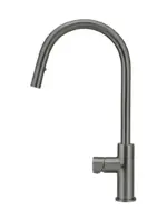 Round Pinless Piccola Pull Out Kitchen Mixer Tap - Image 21