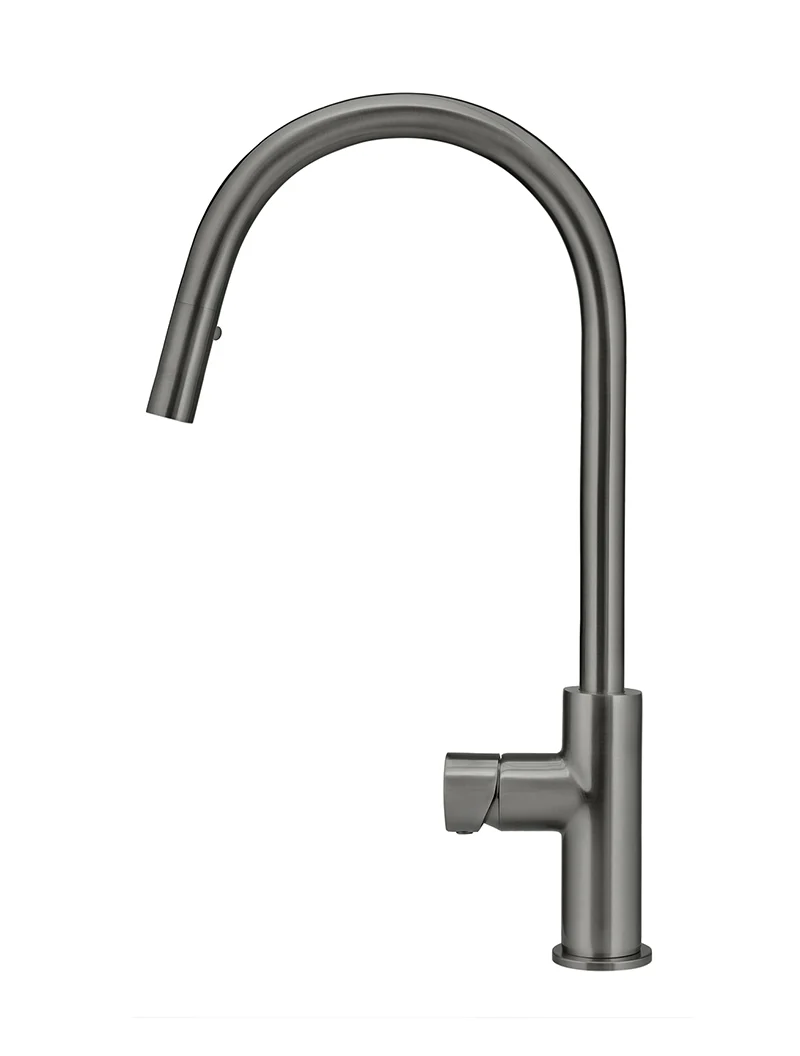 Round Pinless Piccola Pull Out Kitchen Mixer Tap - Image 21