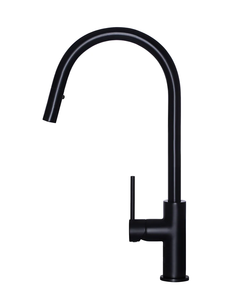 Round Piccola Pull Out Kitchen Mixer Tap - Image 44