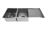 Lavello Kitchen Sink - Double Bowl & Drainboard 1160 x 440 - Image 8