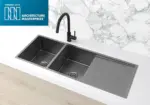 Lavello Kitchen Sink - Double Bowl & Drainboard 1160 x 440 - Image 10