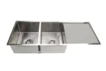 Lavello Kitchen Sink - Double Bowl & Drainboard 1160 x 440 - Image 2