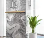 Öppen Round Pull 328mm Cabinet Handle (Linear Knurled) - Image 5