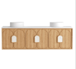 Laguna Mark II 1800mm Woodland Oak Wall Hung Vanity - Image 6