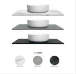 Boston 600mm Light Grey Wall Hung Vanity - Image 5