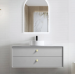 Boston 1200mm Light Grey Wall Hung Vanity