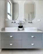 Boston 1500mm Light Grey Wall Hung Vanity - Image 4