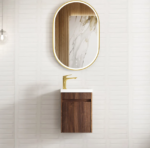 Mini Ensuite Vanity 400mm Fluted Vanity (with Basin) - Image 11