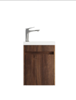 Mini Ensuite Vanity 400mm Fluted Vanity (with Basin) - Image 9