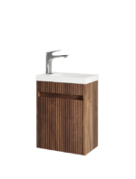 Mini Ensuite Vanity 400mm Fluted Vanity (with Basin) - Image 8