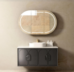 Laguna 1200mm Black American Oak Wall Hung Vanity