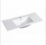 Laguna 900mm Satin White Wall Hung Vanity - Image 7