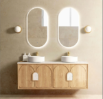 Laguna Mark II 1500mm Woodland Oak Wall Hung Vanity