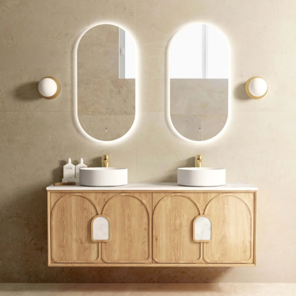 Laguna Mark II 1500mm Woodland Oak Wall Hung Vanity